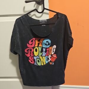 The Rolling Stones Black Graphic Shirt